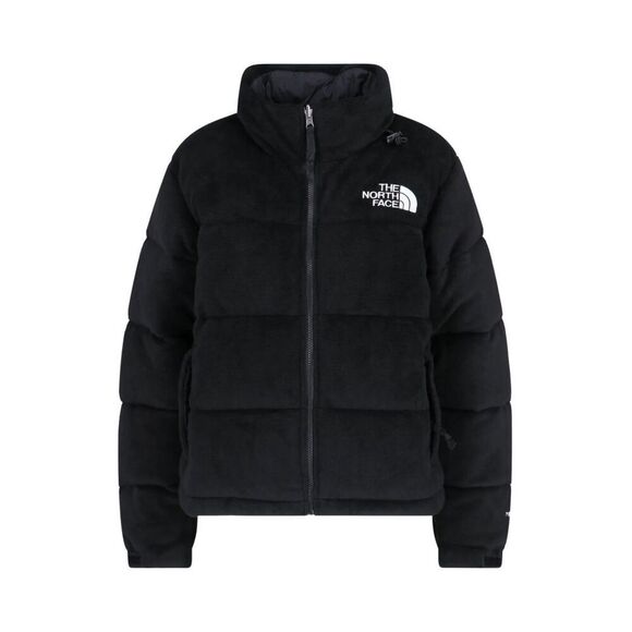 The North Face Women's Black Full Zip 2000 Polar Nuptse Down Jacket Large NWOT - Picture 1 of 14